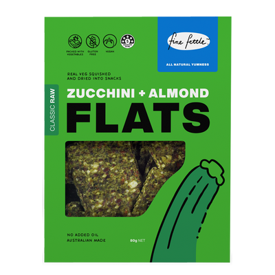Zucchini & Almond Flats - Healthy Snacks
