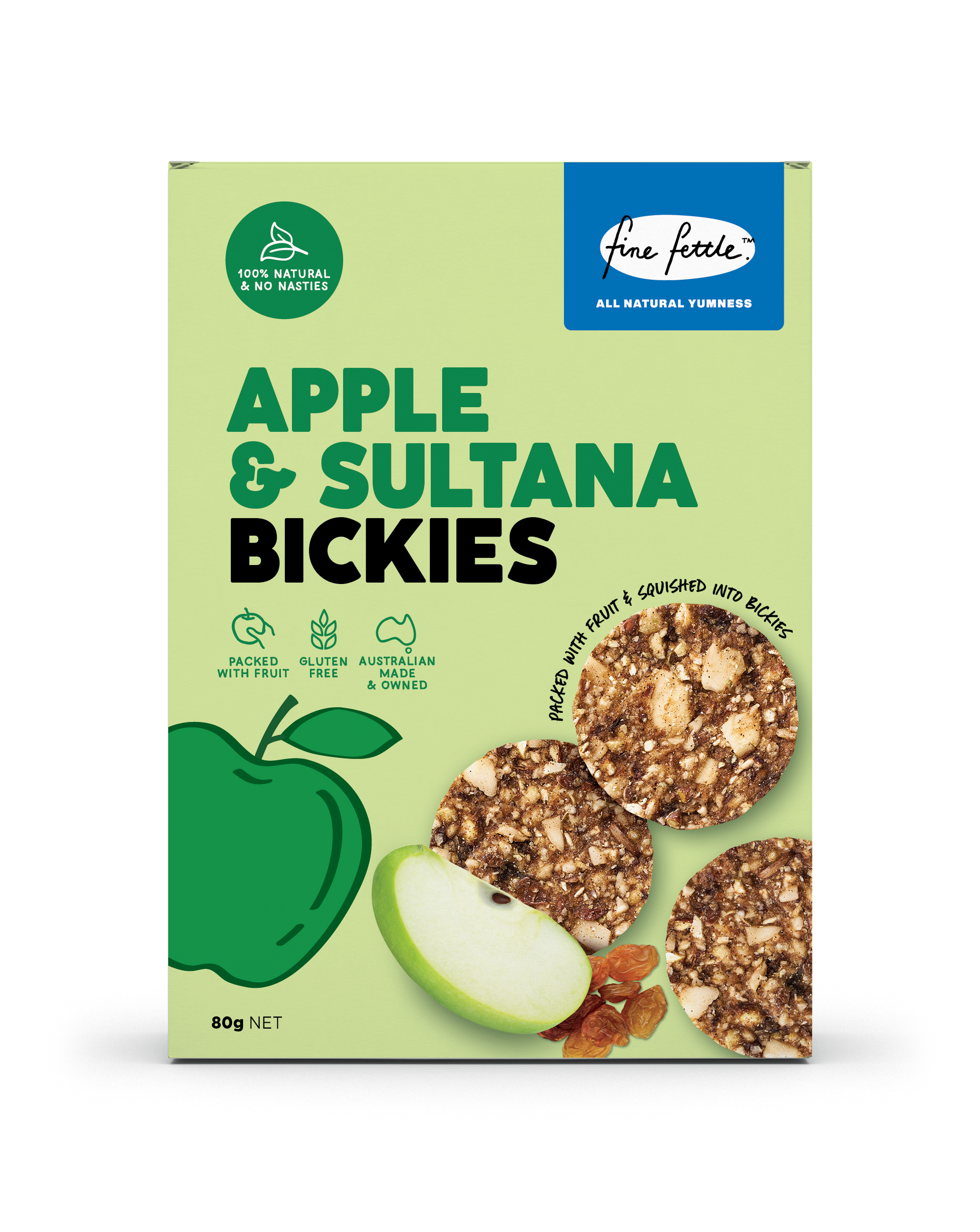 Apple & Sultana Bickies