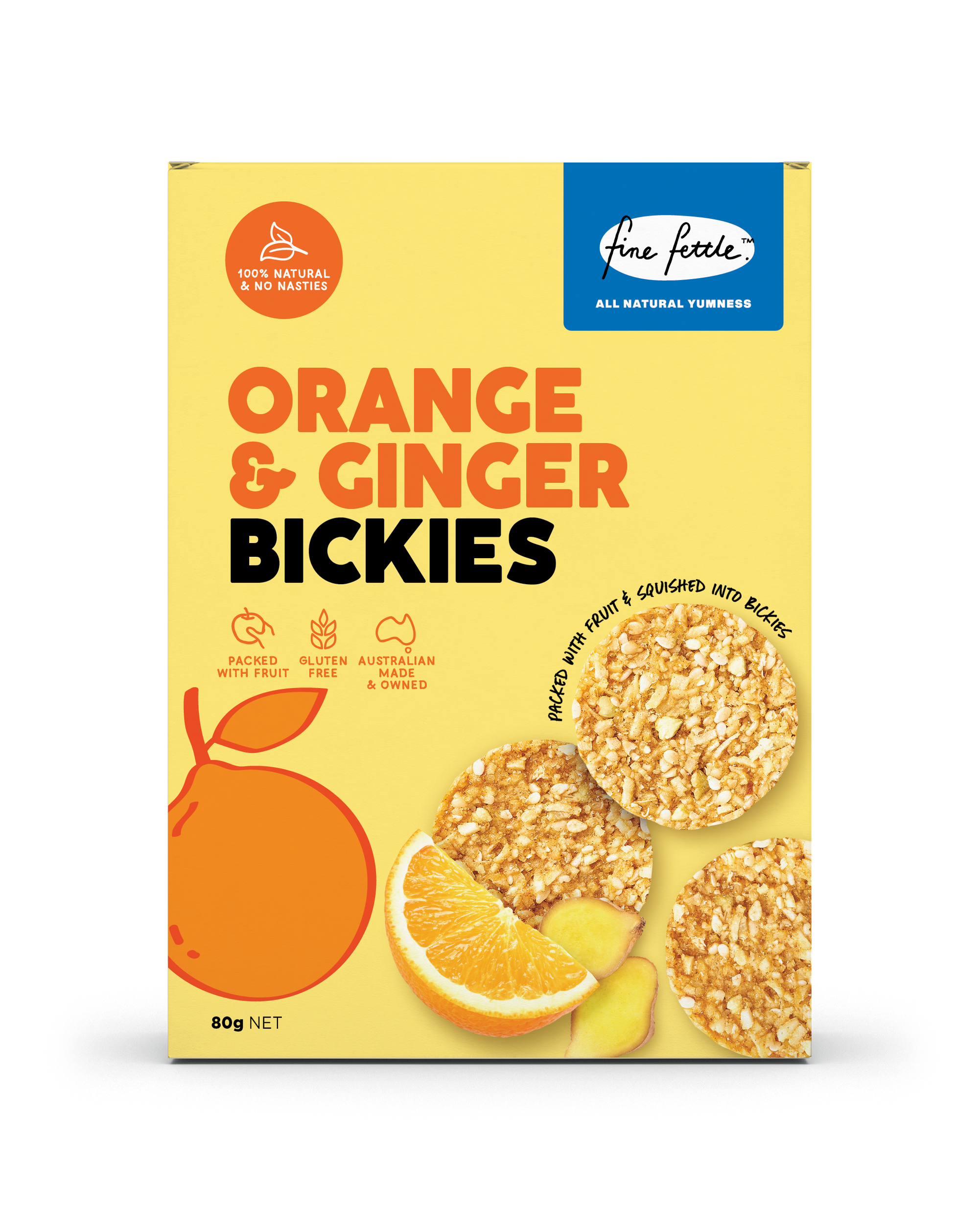 Orange & Ginger Bickies