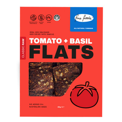 Tomato & Basil Flats - Healthy Snacks