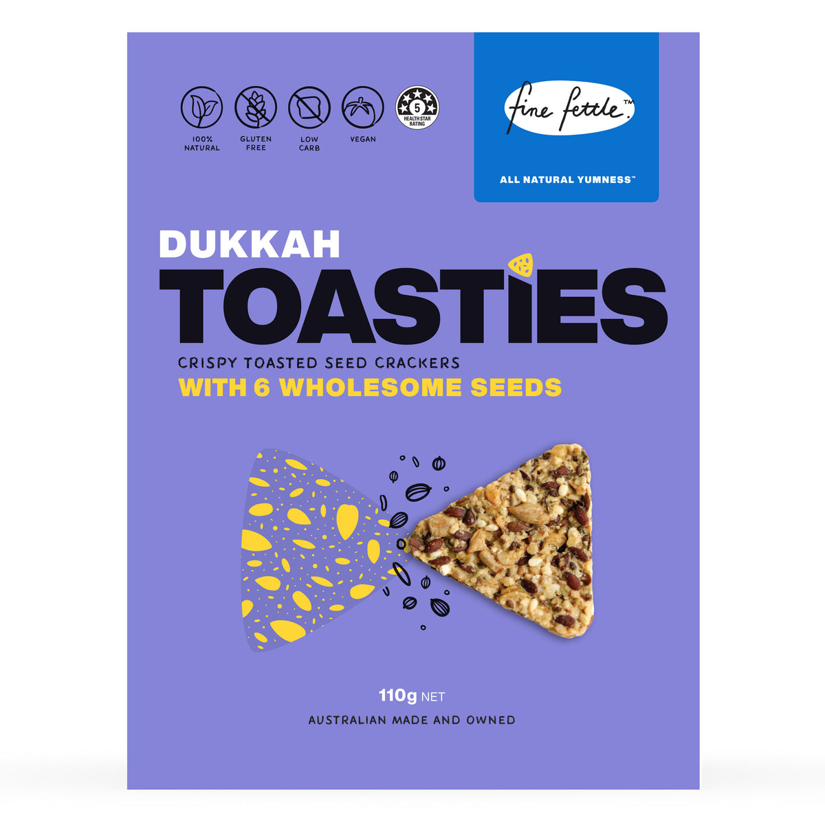 Dukkah Toasties - Healthy Snacks