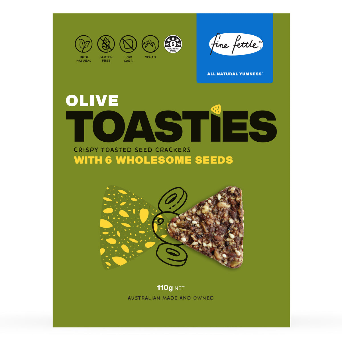 Olive Toasties - Healthy Snacks