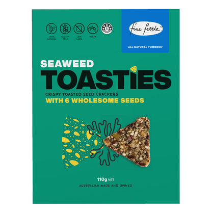 Seaweed Toasties - Healthy Crackers